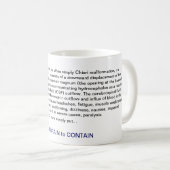 Chiari Definition Coffee Mok (Voorkant rechts)