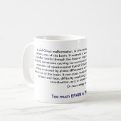 Chiari Definition Coffee Mok (Voorkant links)