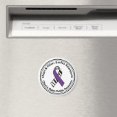 Chiari en EDS Zebra Stripe Ribbon Magnet (Insitu (Vaatwasser))