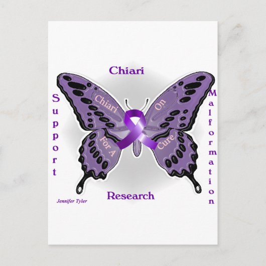 Chiari Malformatie: Chiari aan! Briefkaart (Voorkant)