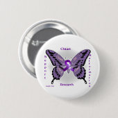 Chiari Malformatie: Chiari aan! Ronde Button 5,7 Cm (Voorkant /achterkant)