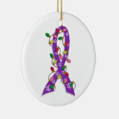 Chiari Malformatie kerstllamlint Keramisch Ornament (Rechts)