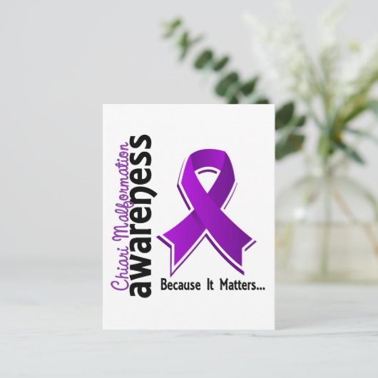 Chiari Malformation Awareness 5 Briefkaart (Staand voorkant)