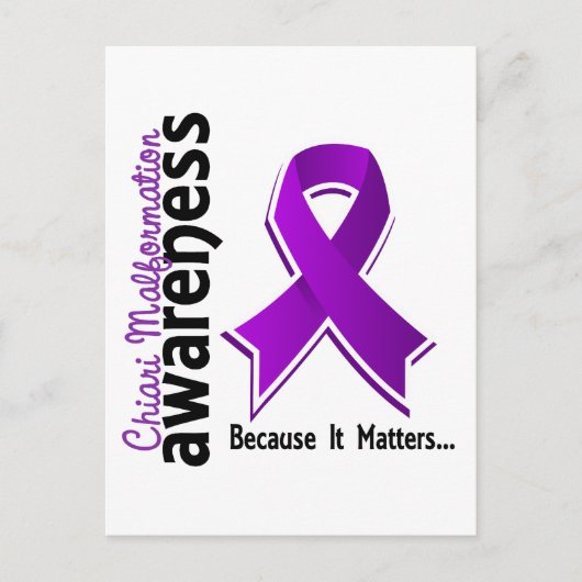 Chiari Malformation Awareness 5 Briefkaart (Voorkant)