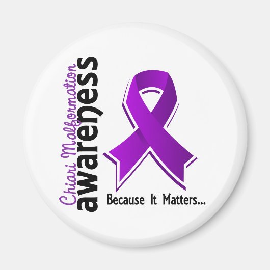 Chiari Malformation Awareness 5 Magneet (Voorkant)