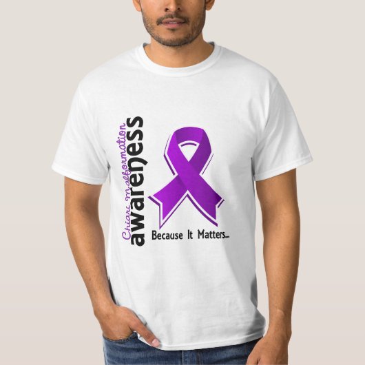 Chiari Malformation Awareness 5 T-shirt (Voorkant)