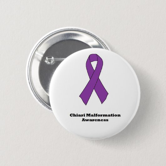 Chiari Malformation Awareness Button (Voorkant /achterkant)