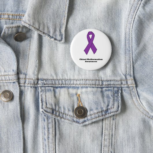 Chiari Malformation Awareness Button (In situ)