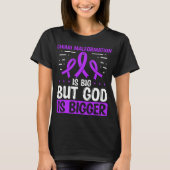 Chiari Malformation Awareness God Chiari Ribbon T-shirt (Voorkant)