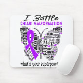 Chiari Malformation Awareness Month Ribbon Gifts Muismat (Met muis)