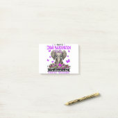 Chiari Malformation Awareness Month Ribbon Gifts Post-it® Notes (Op bureau)