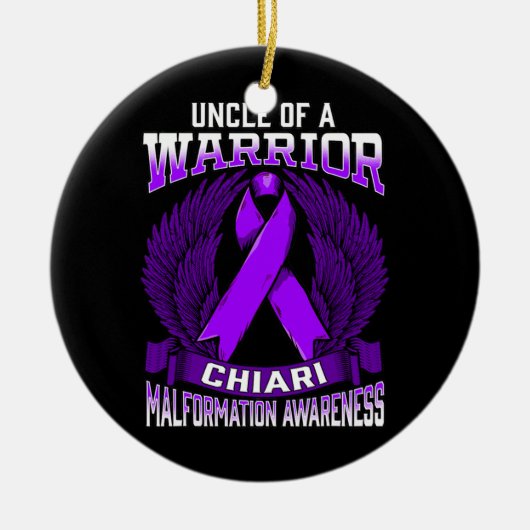 Chiari Malformation Awareness Oom Support Keramisch Ornament (Voorkant)