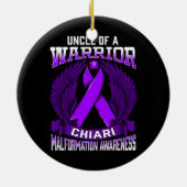 Chiari Malformation Awareness Oom Support Keramisch Ornament (Achterkant)