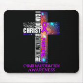 Chiari Malformation Awareness Shirt - Christmas Gi Muismat (Voorkant)