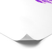 Chiari Malformation Butterfly 6.1 Poster (Hoek)