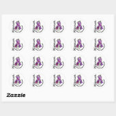 Chiari Malformation Warrior 15 Ronde Sticker (Vel)