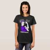 Chiari Malformation Warrior onbreekbaar Shirt Awar (Voorkant volledig)