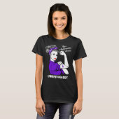Chiari Malformation Warrior onbreekbaar T-shirt (Voorkant volledig)