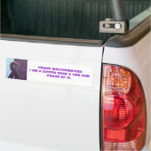 CHIARI MALFROMATIONI IS EEN ZIPP... BUMPERSTICKER (Op Truck)