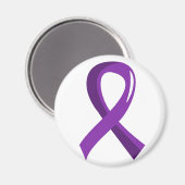 Chiari misvorming Paarse lint 3 Magneet (Voorkant / Achterkant)