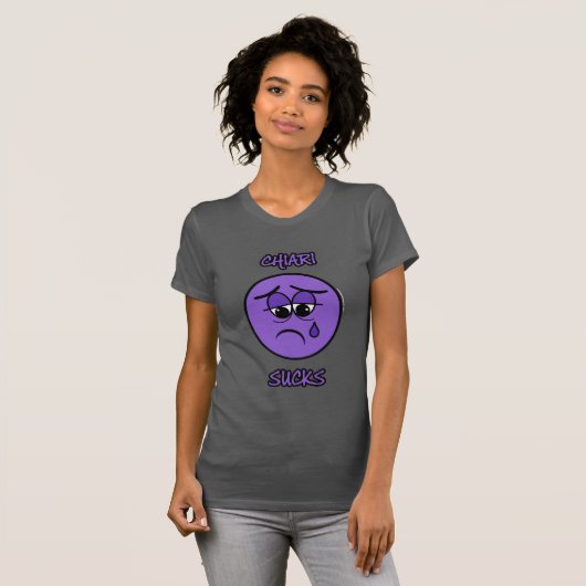 CHIARI SUCKS T-SHIRT (Voorkant volledig)