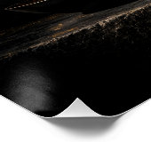 Chiaroscuro Gouden Tak Moody Stilleven Poster (Hoek)