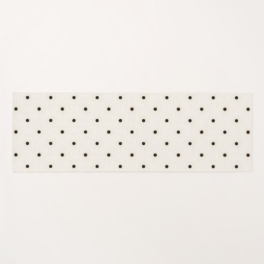 Chiaroscuro Polka stippen omkeerbaar 2-zijdig Yogamat (Voorkant (horizontaal))