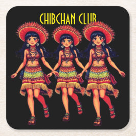 CHIBCHAN CLUB KARTONNEN ONDERZETTERS