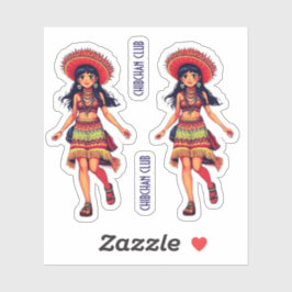 CHIBCHAN CLUB STICKER