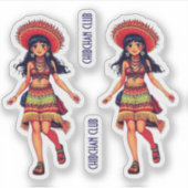 CHIBCHAN CLUB STICKER (Voorkant)