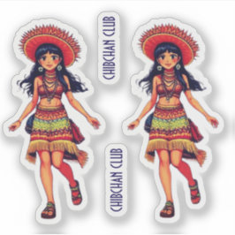 CHIBCHAN CLUB STICKER