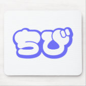 Chibi ちび Japans Nihongo Hiragana Schrift Muismat (Voorkant)