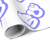 Chibi ち び Japans nihongo Hiragana script Cadeaupapier (Rol Hoek)