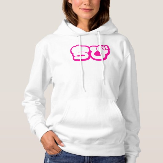 Chibi ち び Japans nihongo Hiragana script Hoodie (Voorkant)