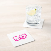 Chibi ち び Japans nihongo Hiragana script Kartonnen Onderzetters (Insitu)