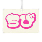 Chibi ち び Japans nihongo Hiragana script Luchtverfrisser (Achterkant)