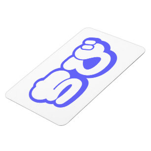 Chibi ち び Japans nihongo Hiragana script Magneet