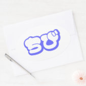 Chibi ち び Japans nihongo Hiragana script Ovale Sticker (Envelop)