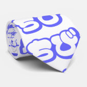 Chibi ち び Japans nihongo Hiragana script Stropdas (Opgerold)