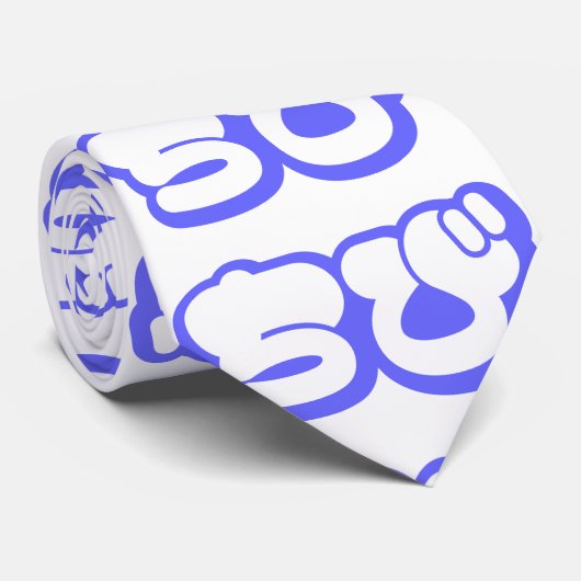 Chibi ち び Japans nihongo Hiragana script Stropdas (Opgerold)