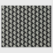 Chibi-achtige geest cadeaupapier (Vlak)