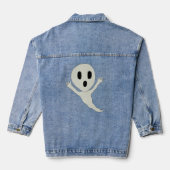 Chibi-achtige geest denim jacket (Achterkant)