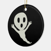 Chibi-achtige geest keramisch ornament (Links)