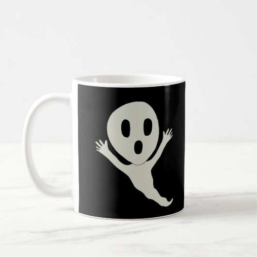 Chibi-achtige geest koffiemok (Links)