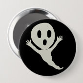 Chibi-achtige geest ronde button 4,0 cm (Voorkant /achterkant)