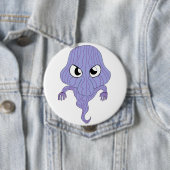 Chibi-achtige geest ronde button 4,0 cm (In situ)