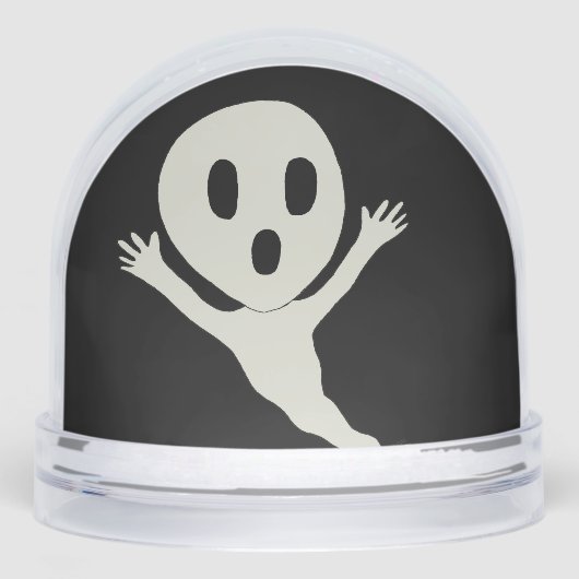 Chibi-achtige geest sneeuwbol (Voorkant)