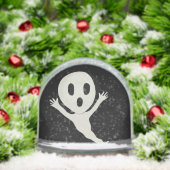 Chibi-achtige geest sneeuwbol (Kerstmis)