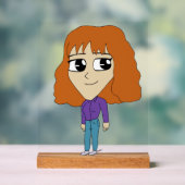 chibi acryl bord (Neutraal)