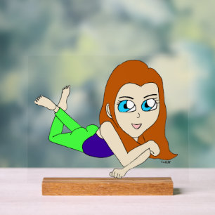 chibi acryl bord